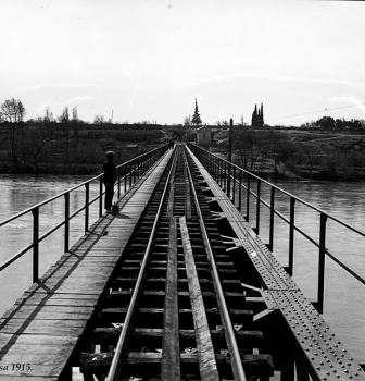 EL FERROCARRIL DE GALLUR A SÁDABA EN LAS FOTOS DE AURELIO GRASA, 1915