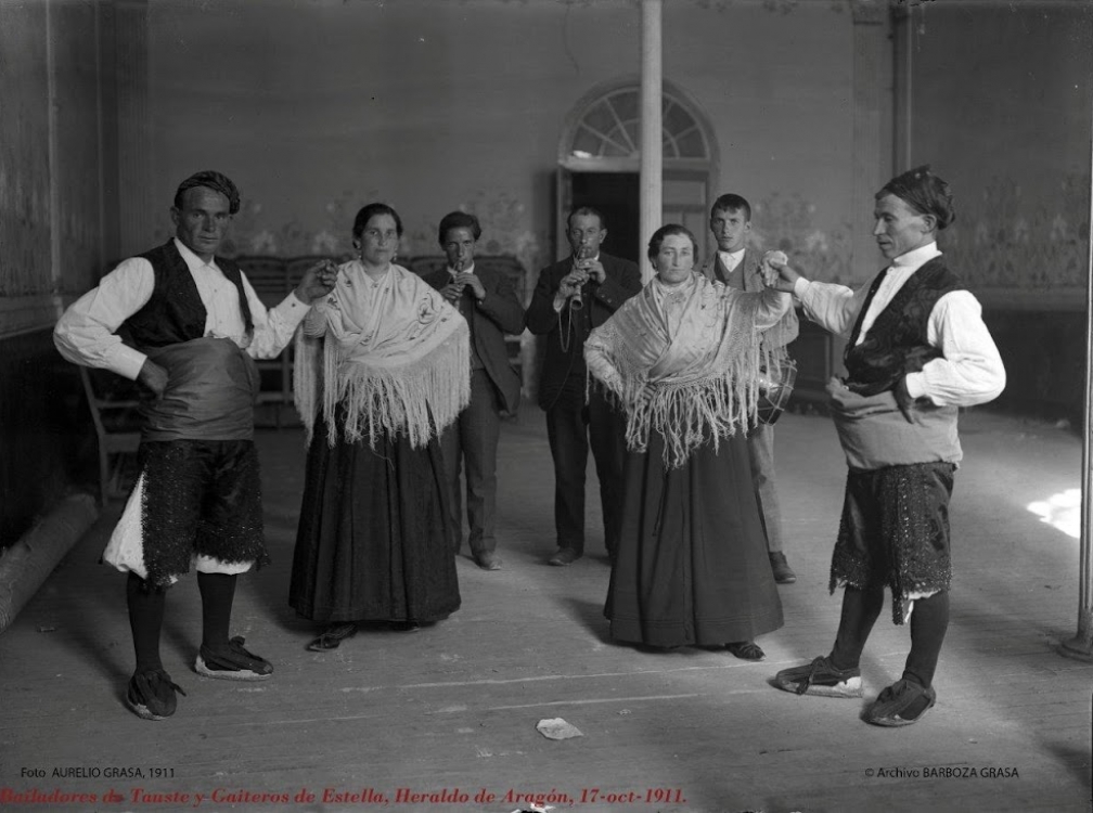 TAUSTE Y ESTELLA EN LAS FIESTAS DEL PILAR DE ZARAGOZA 1887-2012